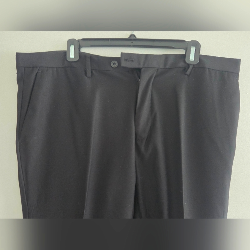 Black Dress Pants Alberto Cardinali Size 36/30 - Picture 2 of 8